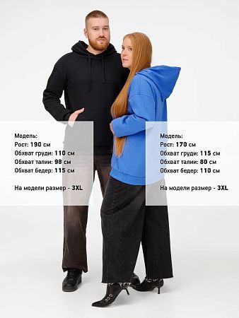 Худи Kirenga Heavy 2.0, черное, размер XS