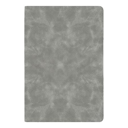 Ежедневник Flexy Luba А5, серый, недатированный, в гибкой обложке