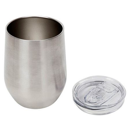 Термокружка (кофер) STEP 370мл Серебристая 6302.06