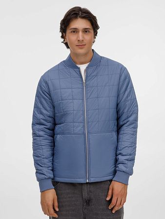 Куртка унисекс Warmbridge, синяя (джинс), размер S