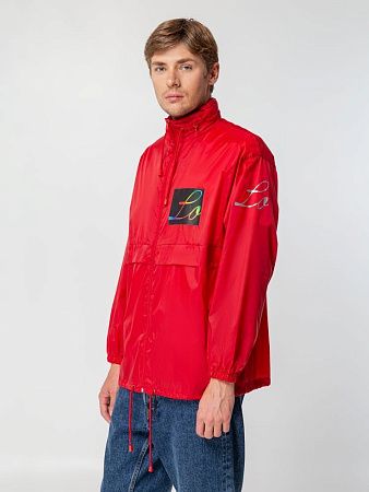 Ветровка из нейлона Surf 210, красная, размер L