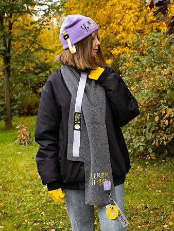 Шапка Urban Flow, фиолетовая