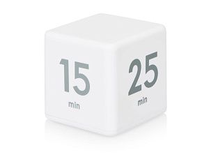 Таймер «Time Capsule» софт-тач, цвет: белый