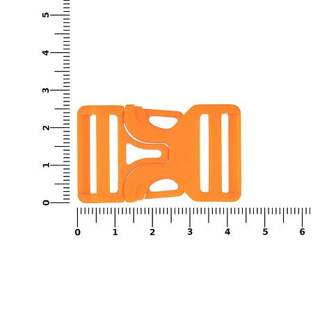 Застежка-пряжка Fibbia, оранжевый неон
