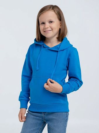 Худи детское Kirenga Kids 2.0, бирюзовое, размер 6 лет (106-116 см)