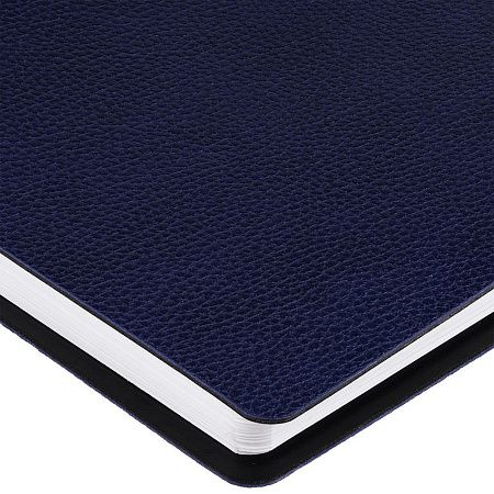 Ежедневник Strep Front на заказ, недатированный, темно-синий