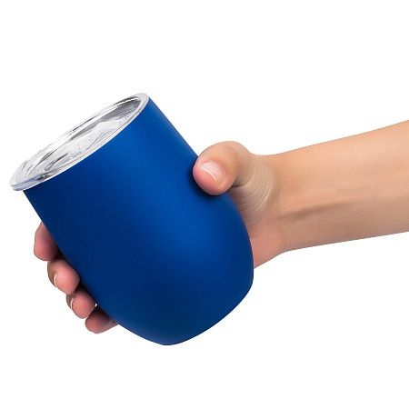 Термокружка (кофер) STEP SOFT 370мл Синяя 6300.01