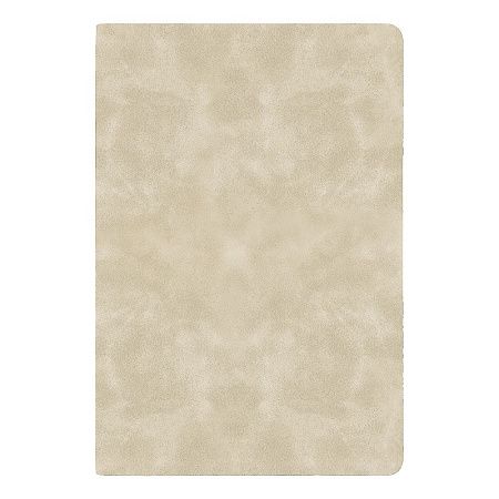 Ежедневник Flexy Luba А5, бежевый, недатированный, в гибкой обложке