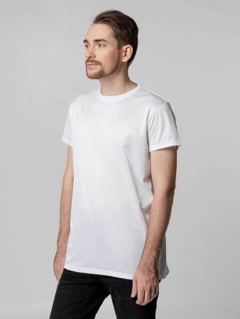 Футболка унисекс для сублимации Paint Tee, белая, размер S под нанесение