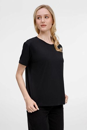 Футболка унисекс Senti, черная, размер S