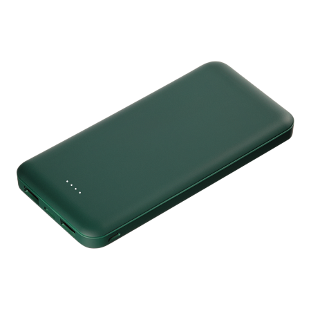 Внешний аккумулятор Elari Plus 10000 mAh, зеленый