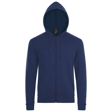 Толстовка унисекс Stone, темно-синяя, размер XS