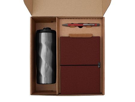 Набор «Firm» с блокнотом, ручкой и термокружкой