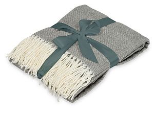 Плед акриловый «Dapple» 160 х 210 см, цвет: серый