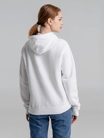 Толстовка с капюшоном Slam 320, белая, размер XL