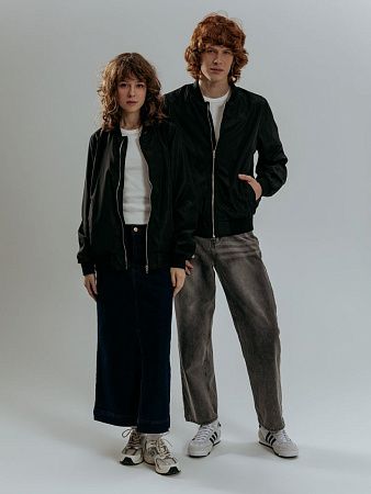 Бомбер Wigton, черный, размер XS