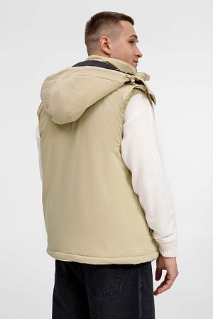 Жилет унисекс Sfera, бежевый, размер 4XL