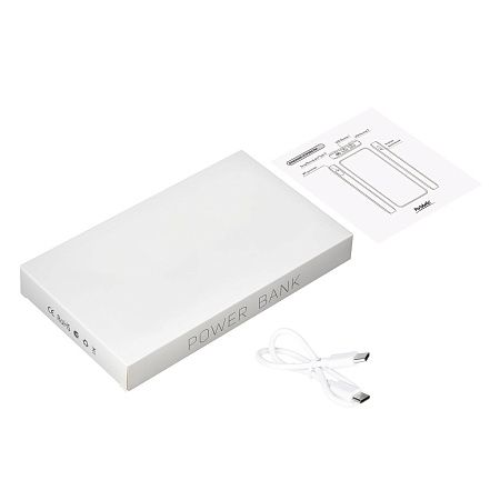 Внешний аккумулятор с подсветкой Анкор Плюс PD (Ancor PD Plus) 10000 mAh, белый