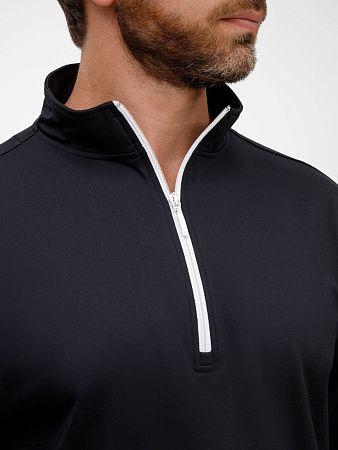 Свитшот на молнии Morfiss, черный, размер M/L