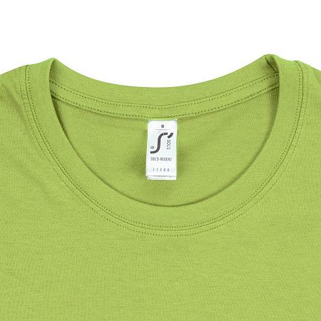 Футболка унисекс Regent 150, зеленое яблоко, размер XXS