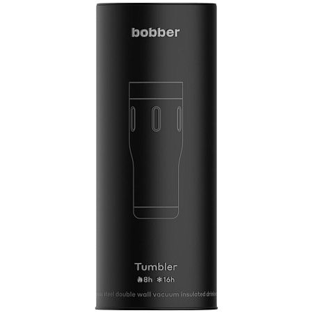 Термостакан Tumbler 470, вакуумный, оранжевый