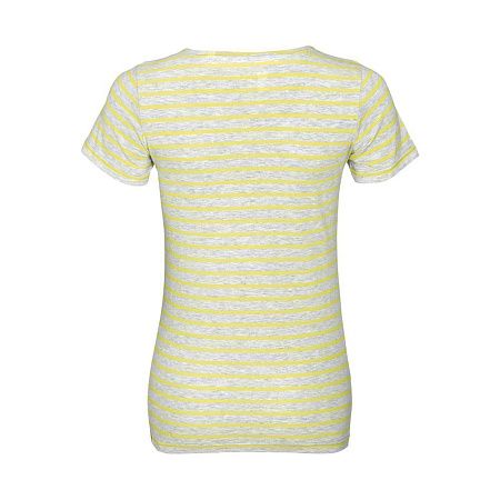 Футболка Miles Women серая с желтым, размер XS