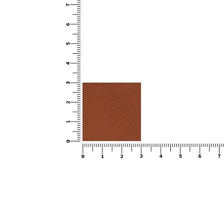 Лейбл Shan Nubuck, S, коричневый