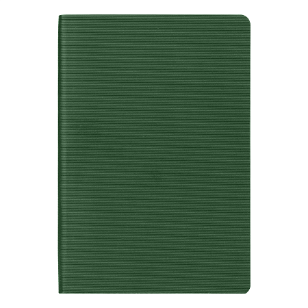 Ежедневник Flexy Happy Line Skyline A5 зеленый, недатированный, в гибкой обложке