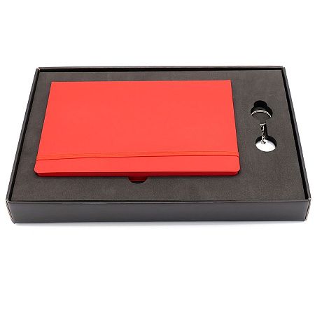 Подарочный набор ВРЕМЯ ИДЕЙ, красный