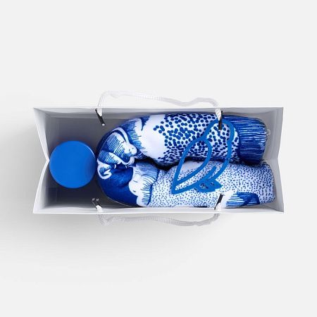 Набор «Год чудес», белый с синим