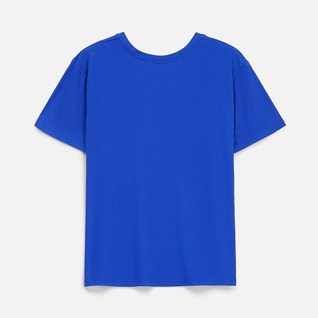 Футболка унисекс Senti, ярко-синяя, размер S