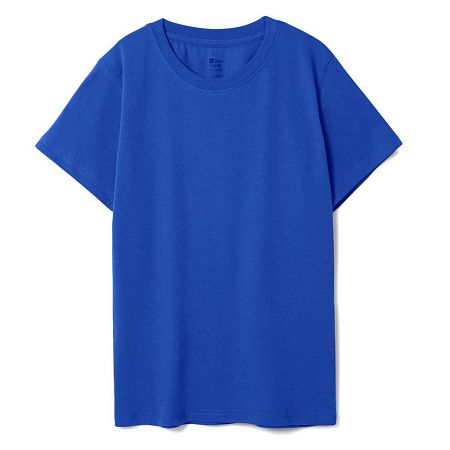 Футболка детская T-Bolka Kids, ярко-синяя, размер 12 лет (142-152 см)