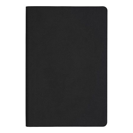 Ежедневник Flexy Latte Soft Touch Black Edition Color А5, черный/черный, недатированный, в гибкой обложке