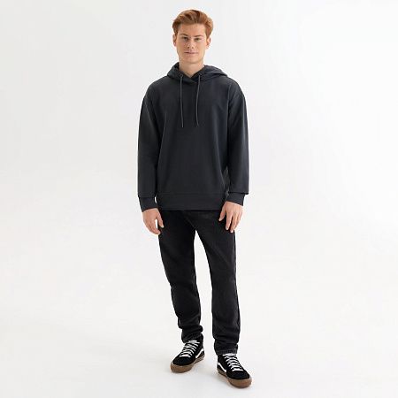 Худи с капюшоном, унисекс ALEX антрацит, размер XXL