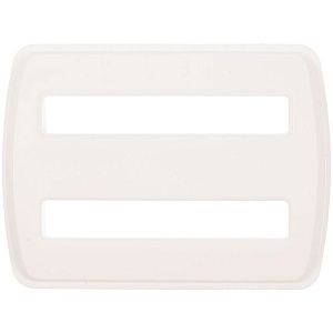 Пряжка — регулятор ремня Fermo, белая