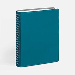 Ежедневник Spring Shall, недатированный, бирюзовый