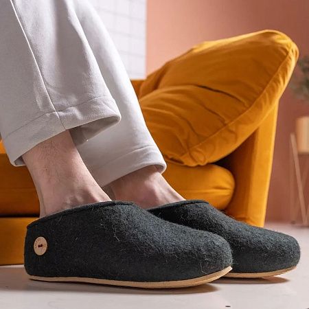 Домашние валенки Cant, черные, размер 43