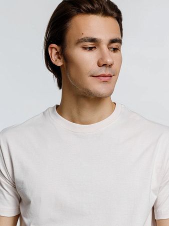 Футболка унисекс T-Bolka 160, молочно-белая, размер XS