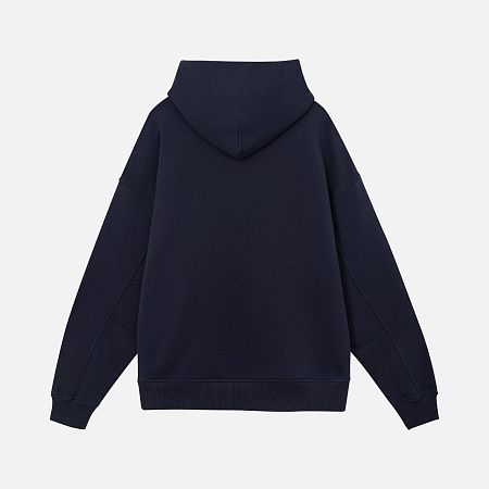 Худи оверсайз унисекс FUSION, темно-синий, размер M/L