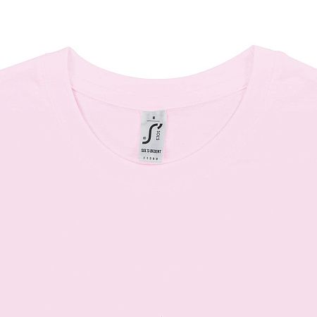 Футболка унисекс Regent 150, светло-розовая, размер L