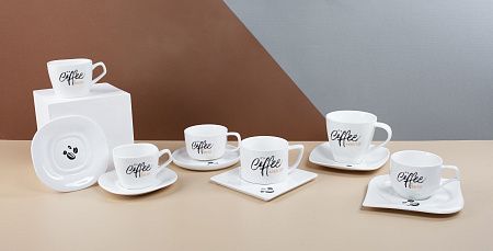 Чайная пара "Гармония" с нанесением капсула "Бисквит"