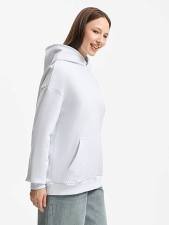 Худи унисекс оверсайз Daylero, белое, размер 3XL/4XL