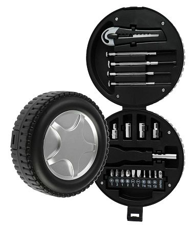 Подарочный набор "Авто эксперт": набор инструментов, термостакан, аксессуар с ароматизатором