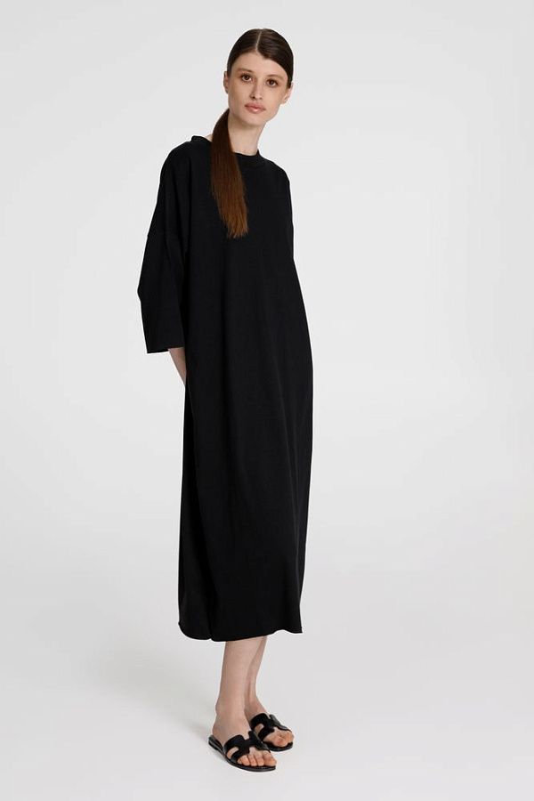 Платье D2, черное, размер XS/S