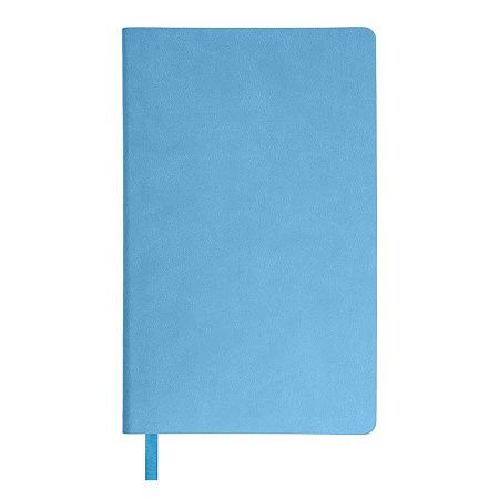 Ежедневник недатированный "FunkyPlan", 130*210 мм, голубой, серый форзац, блок-линейка