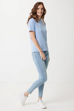 Футболка Iqoniq Sierra из переработанного хлопка, унисекс, 160 г/м²