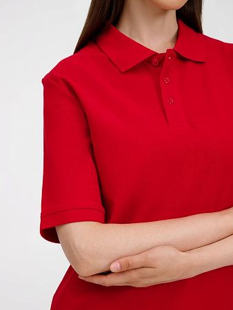 Рубашка поло унисекс Upswing, красная, размер 3XL