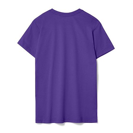 Футболка унисекс T-Bolka 160, фиолетовая, размер S v2