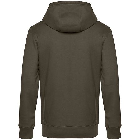 Толстовка с капюшоном унисекс King, хаки, размер S