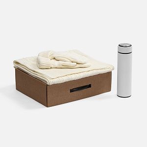 Набор Wintrish, белый (молочный), размер L/XL